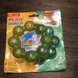 Nuby Icy bite Teethers 2 Pack
